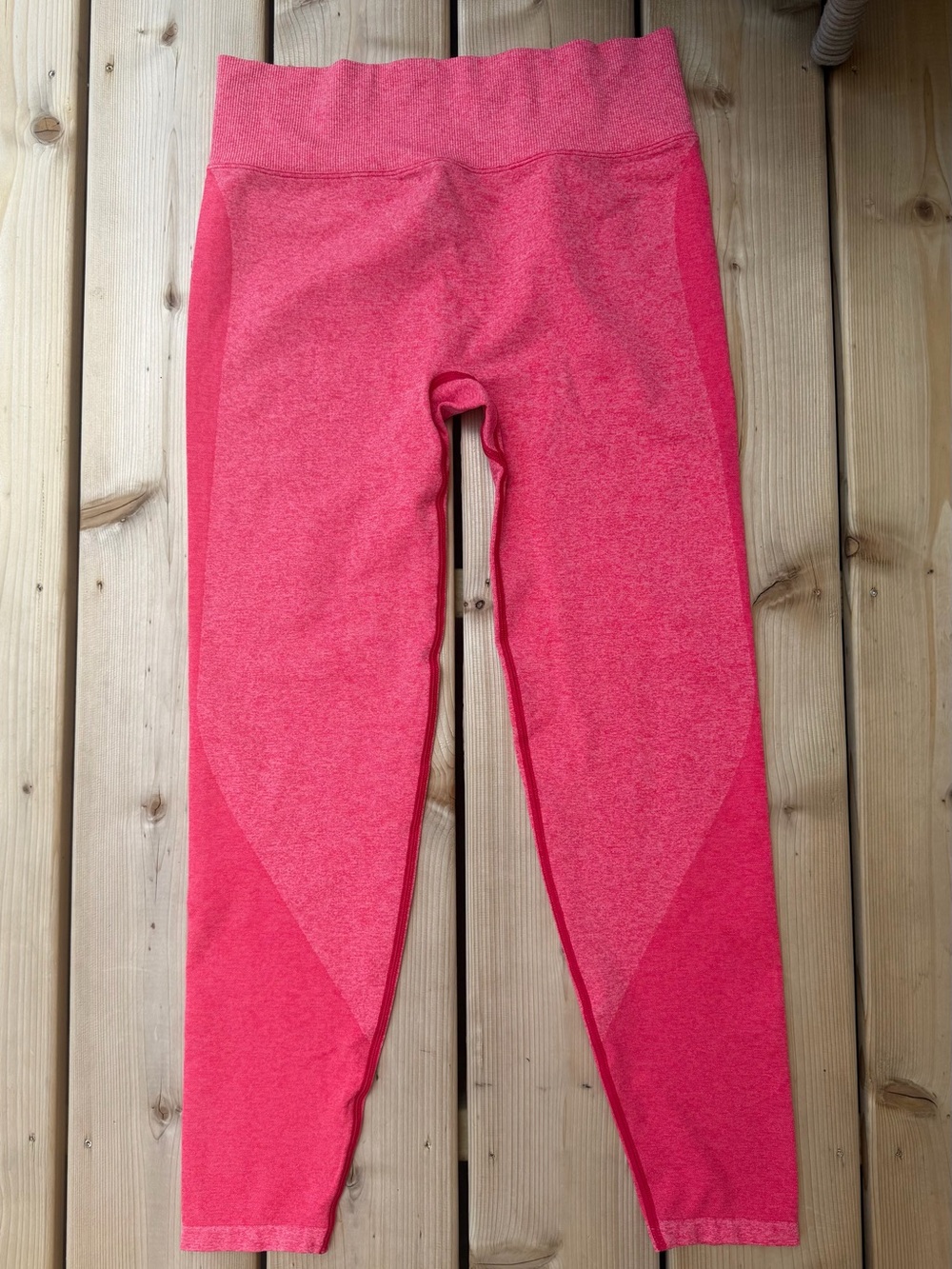 Victoria’s Secret PINK Hot Pink Seamless High Rise Leggings